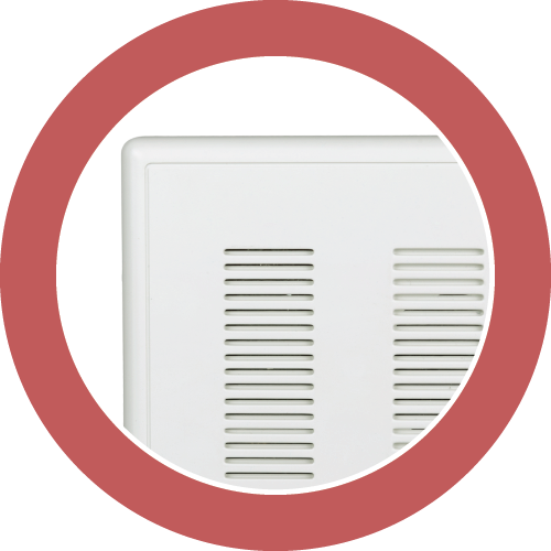 Screwless faceplate icon