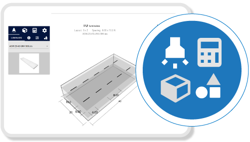 Lighting Layout tool